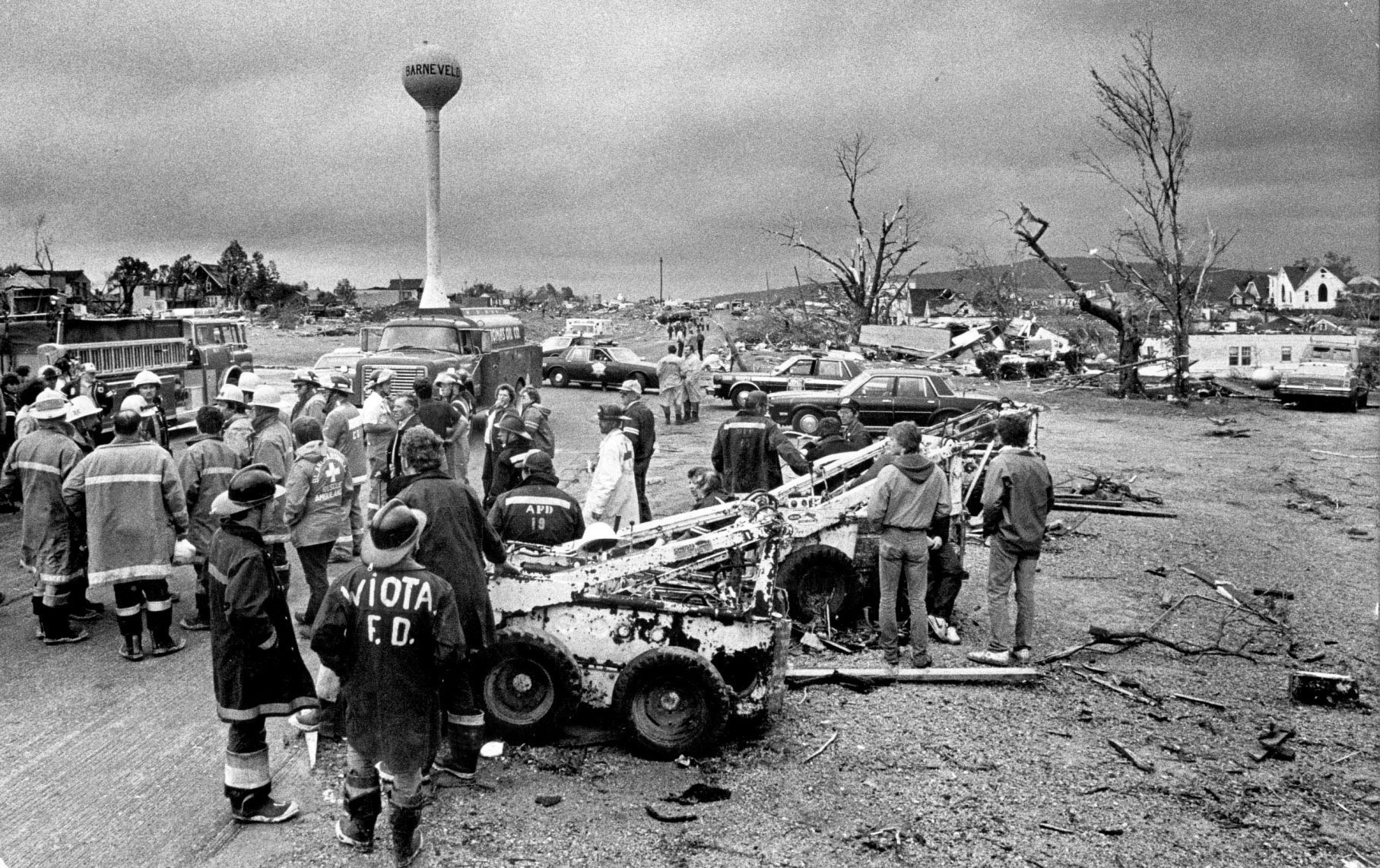 Tornado leaves Barneveld in ruins in 1984